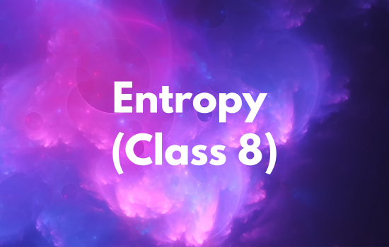 Entropy (Class 8)